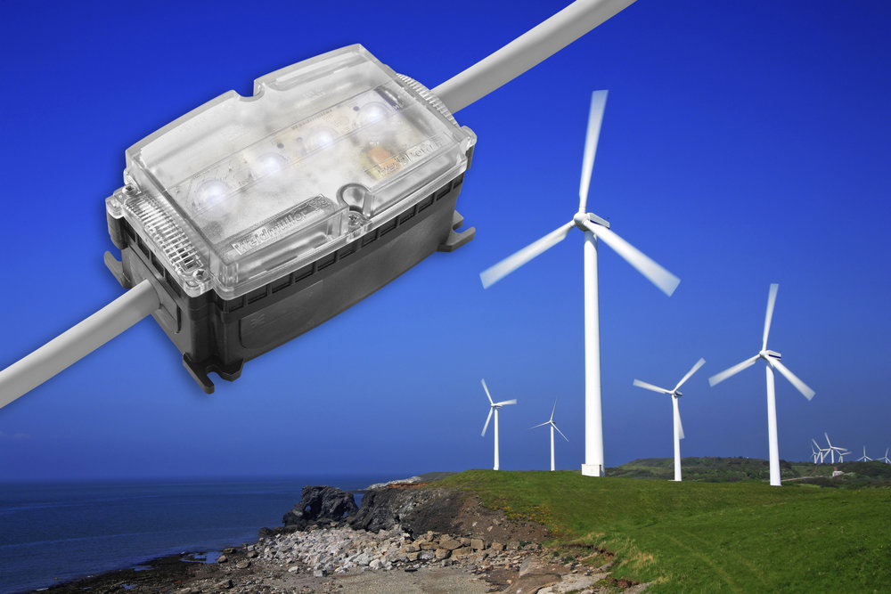 FieldPower® LED de Weidmüller: FieldPower® LED – la solución robusta de iluminación – también ideal para turbinas eólicas. Iluminación básica con un consumo eficiente de energía y una larga vida operativa.